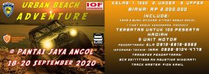 event offroad iof imi ancol september 2020